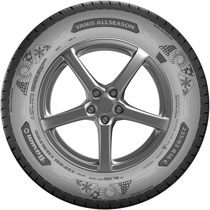Всесезонні шини Barum Vanis AllSeason 195/70 R15C 104/102R 8PR Всесезонні шини Barum Vanis AllSeason 195/70 R15C 104/102R 8PR-зображення-2
