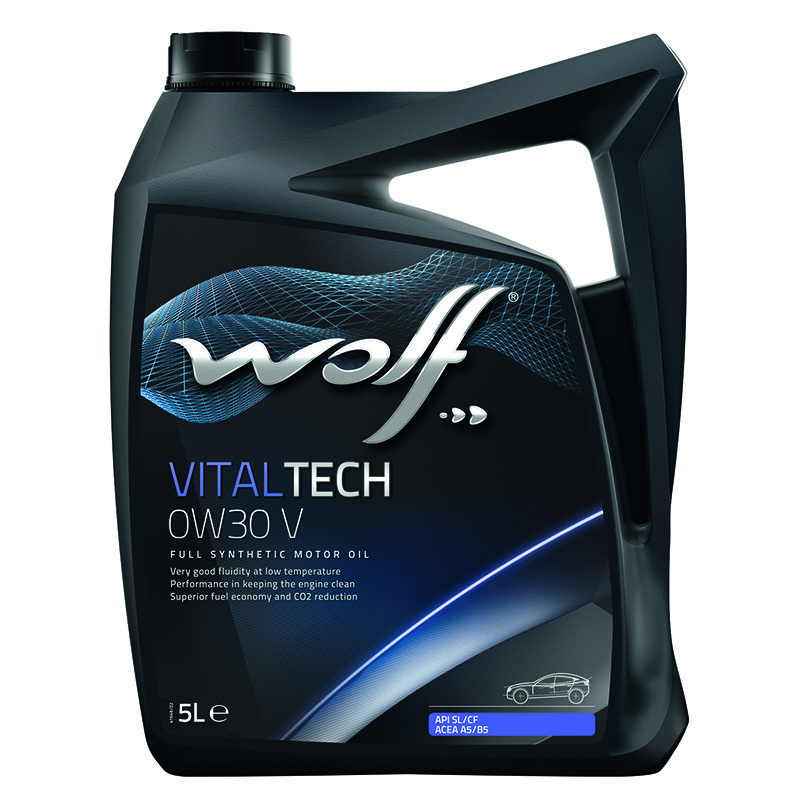 Моторне масло Wolf Vitaltech V 0W-30 (5л.)