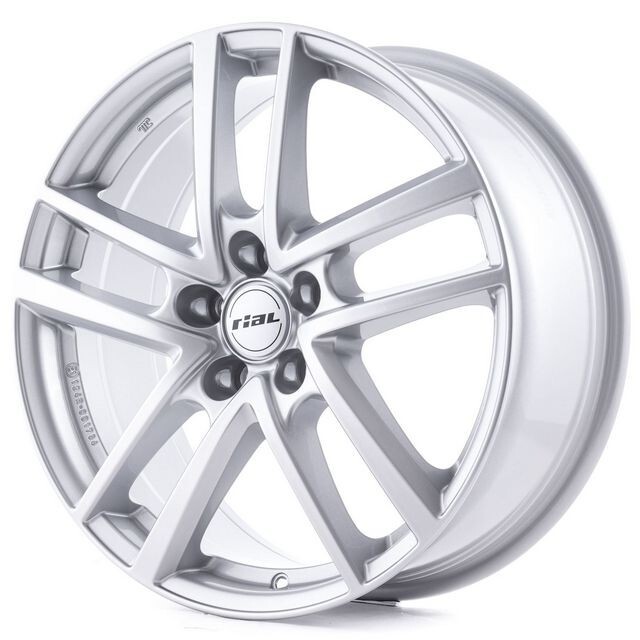 Литі диски Rial Astorga R17 W7.5 PCD5x108 ET50.5 DIA63.4 (silver)-зображення-1