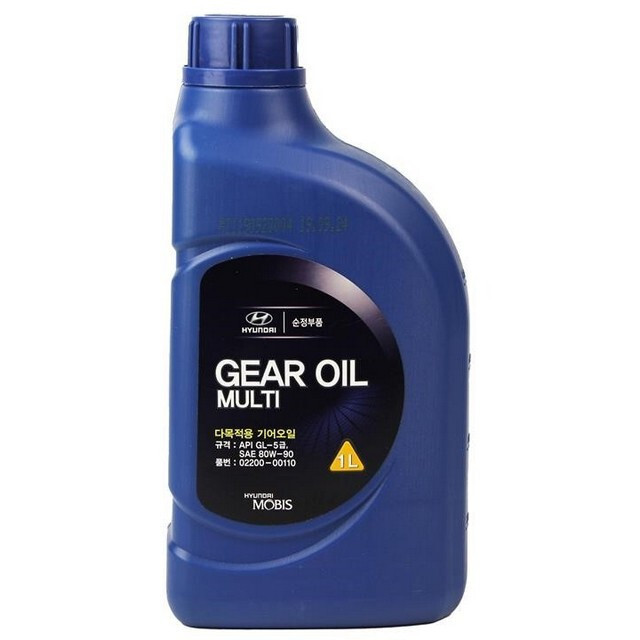 Трансмісійна олія Mobis Hyundai/Kia Gear Oil Multi 80W-90 GL-5 02200-00110 (1л.)