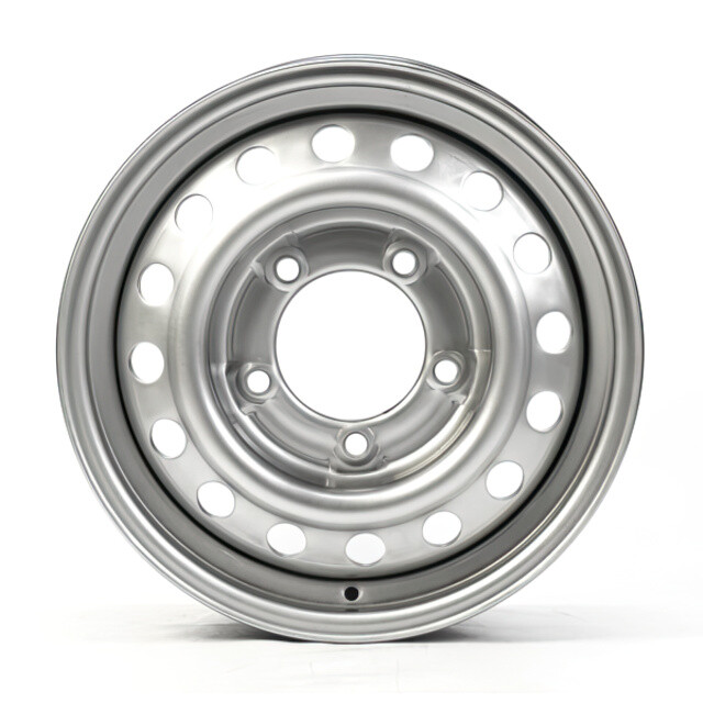 Сталеві диски Wheel Metall 1502 R16 W6.5 PCD5x150 ET42 DIA110 (shiny silver) Сталеві диски Wheel Metall 1502 R16 W6.5 PCD5x150 ET42 DIA110 (shiny silver)