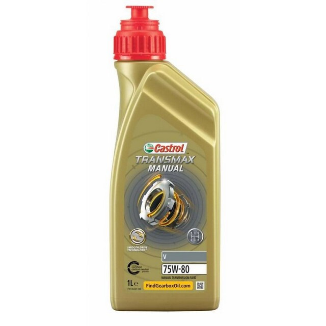 Трансмісійна олива CASTROL TRANSMAX MANUAL V 75W-80 (1л.)