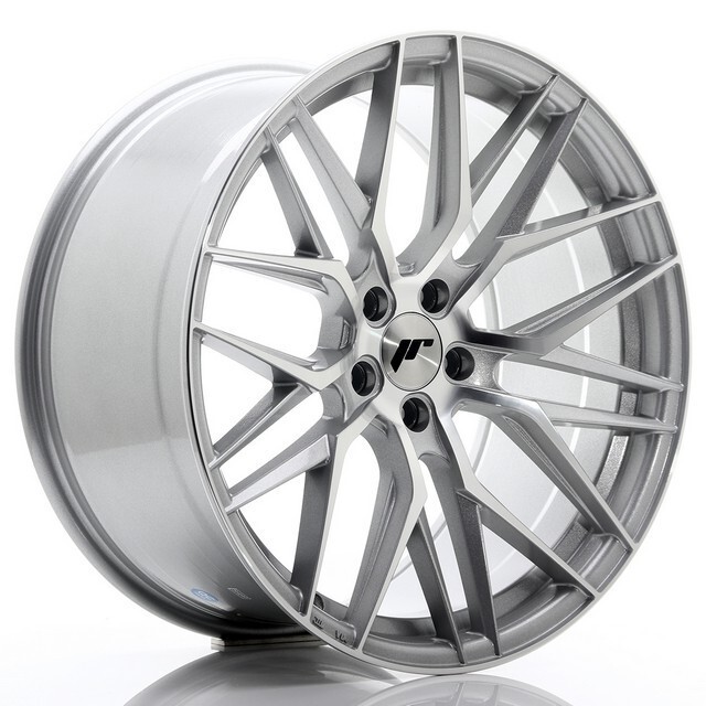 Литі диски Japan Racing JR28 R19 W9.5 PCD5x112 ET40 DIA66.6 (silver machined face)-зображення-1