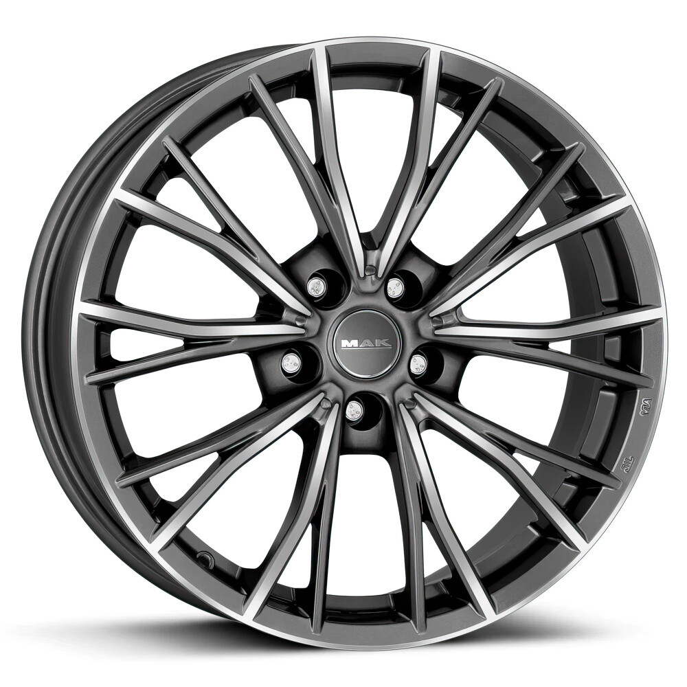 Литі диски Mak Mark R18 W8 PCD5x120 ET34 DIA72.6 (grey polished)-зображення-1