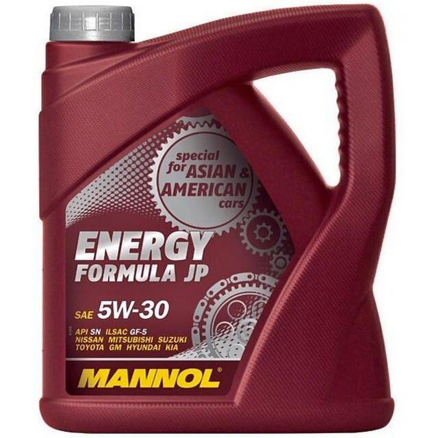 Моторна олива Mannol Energy Formula JP SN SAE 5W-30 (ж/б 4л.) Моторна олива Mannol Energy Formula JP SN SAE 5W-30 (ж/б 4л.)