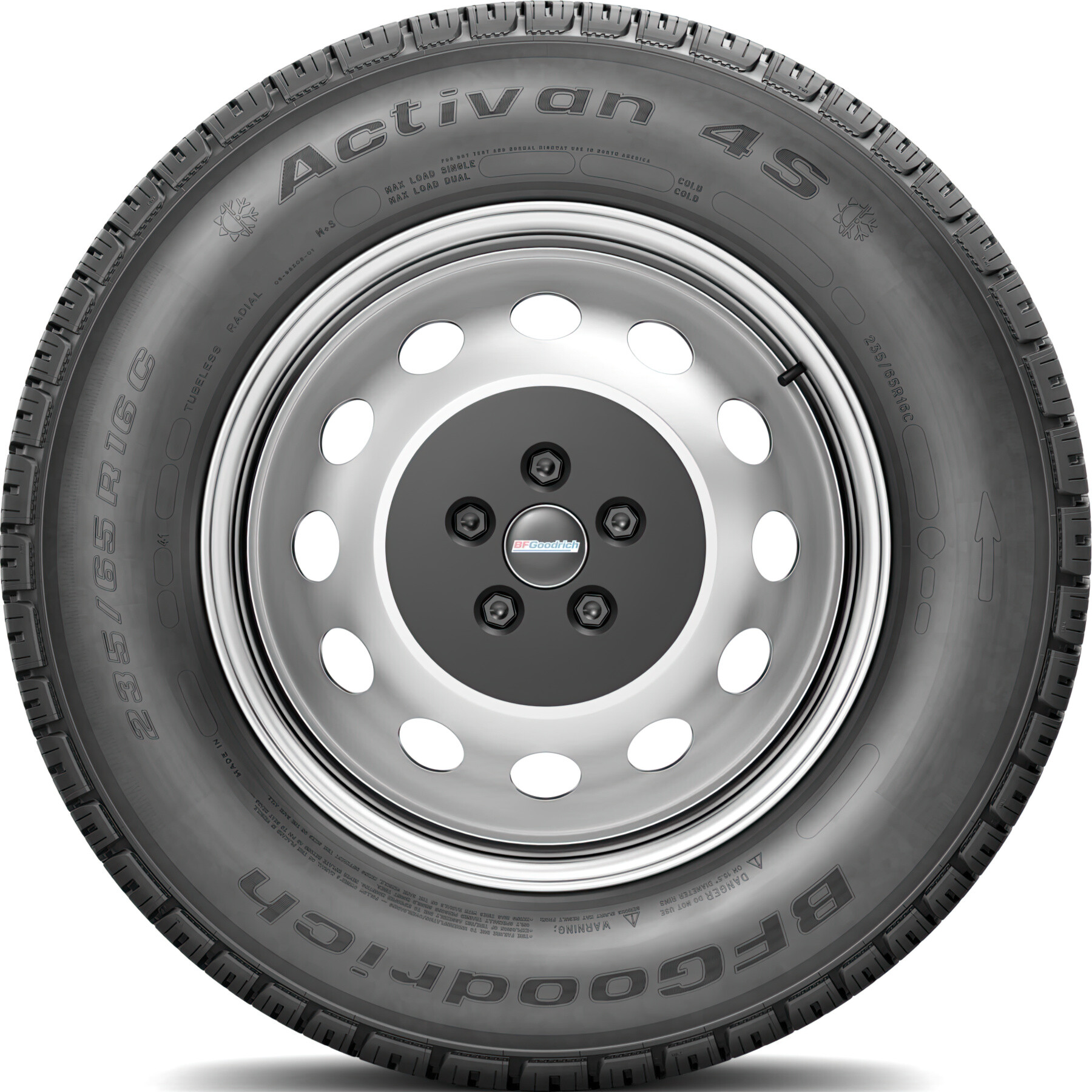 Всесезонні шини BFGoodrich Activan 4S 205/70 R15C 106/104R Всесезонні шини BFGoodrich Activan 4S 205/70 R15C 106/104R-зображення-2