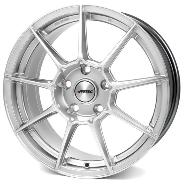 Литі диски Autec Club Racing R18 W8.5 PCD5x114.3 ET38 DIA70.1 (hyper silver)