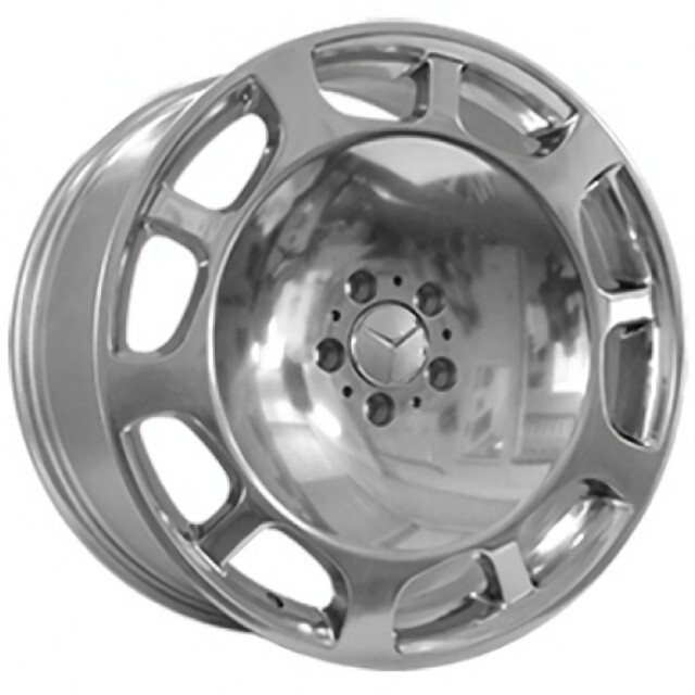 Литі диски Replica Mercedes (MR891) R20 W9.5 PCD5x112 ET43.5 DIA66.6 (polished)-зображення-1