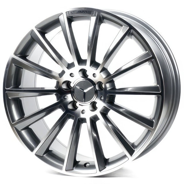 Литі диски Replica Mercedes (MR2004) R20 W8.5 PCD5x112 ET35 DIA66.6 (light grey machined) Литі диски Replica Mercedes (MR2004) R20 W8.5 PCD5x112 ET35 DIA66.6 (light grey machined)-зображення-2