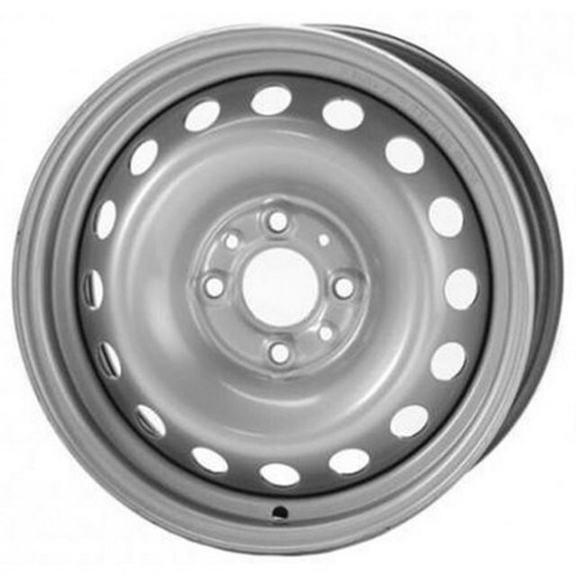 Сталеві диски Steel Trebl R14 W5.5 PCD4x120 ET40 DIA67.1 (silver)