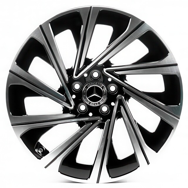 Литі диски Replica Mercedes (MR021-062) R19 W8.5 PCD5x112 ET35 DIA66.6 (black machined face)