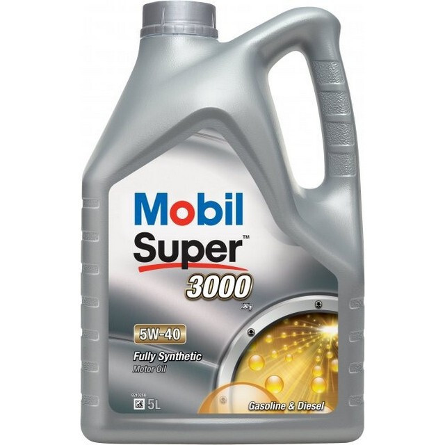 Моторна олія Mobil Super 3000 X1 5W-40 (5л.)-зображення-1