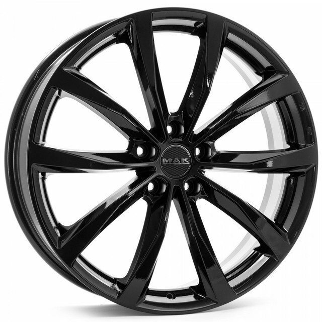 Литі диски Mak Wolf R18 W7 PCD5x112 ET43 DIA57.1 (gloss black)-зображення-1