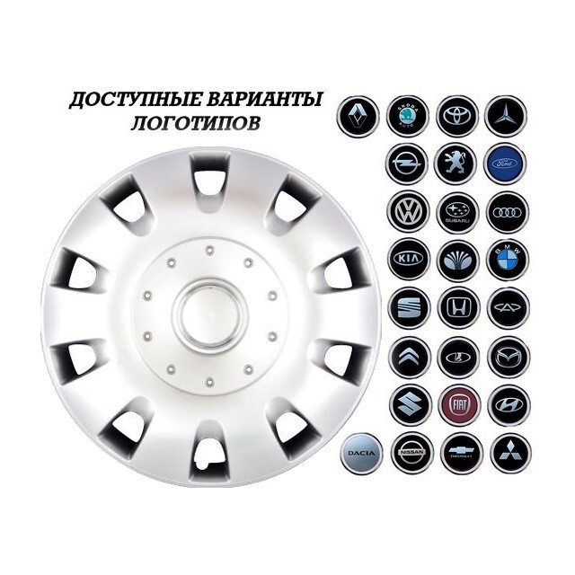 Ковпак колісний SJS 401 R16 (VW T-5)-зображення-1