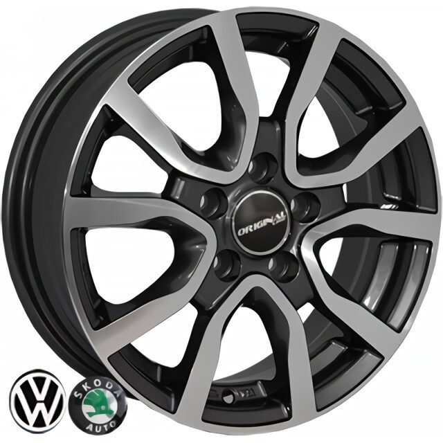 Литі диски ZW 7365 R14 W6 PCD5x100 ET35 DIA57.1 (EP)