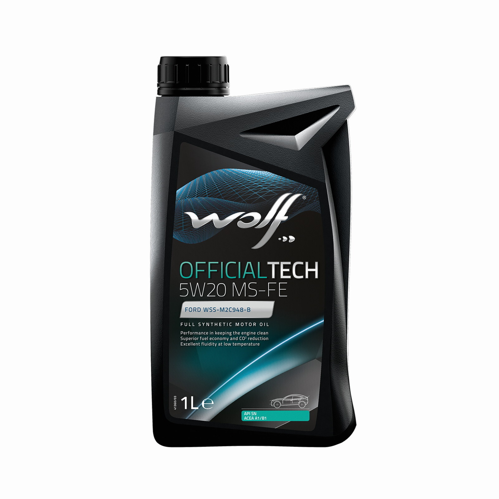 Моторна олива Wolf Official Tech MS-FE 5W-20 (1л.)