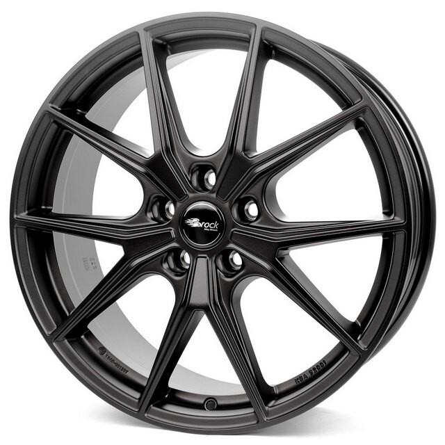 Литі диски Brock B40 R20 W9 PCD5x108 ET46 DIA63.4 (black)-зображення-1