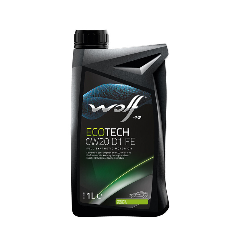 Моторне масло Wolf EcoTech D1 FE 0W-20 (1л.)