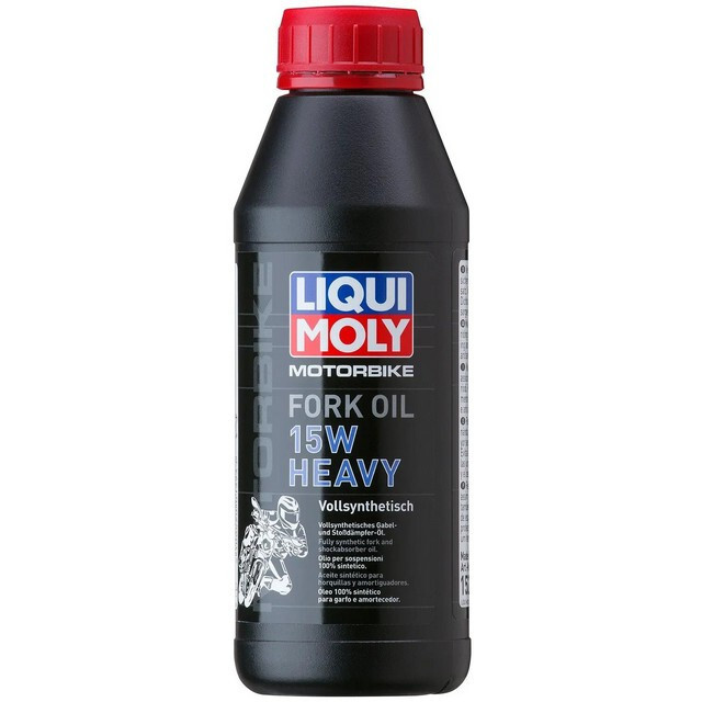 Олива Liqui Moly для мотоамортизаторів та вилок MOTORBIKE FORK OIL 15W HEAVY (0,5л.)