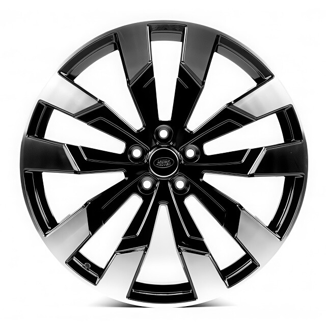 Литі диски Replica Land Rover (LR1131) R22 W10 PCD5x120 ET40 DIA72.6 (gloss black machined)