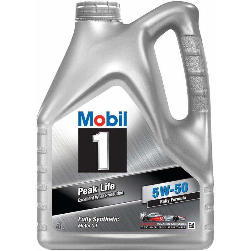 Моторне масло Mobil PEAK LIFE 5W-50 (4л.)