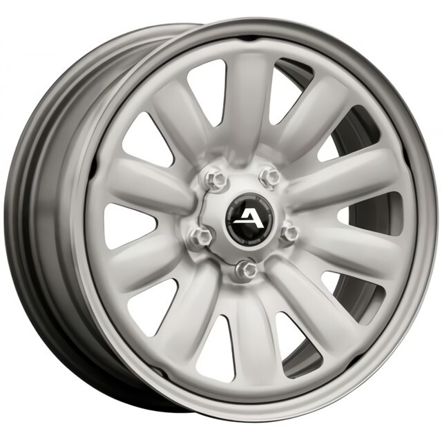 Сталеві диски ALST (KFZ) 130403 HybridRad R16 W6.5 PCD5x114.3 ET40 DIA66.1 (silver)