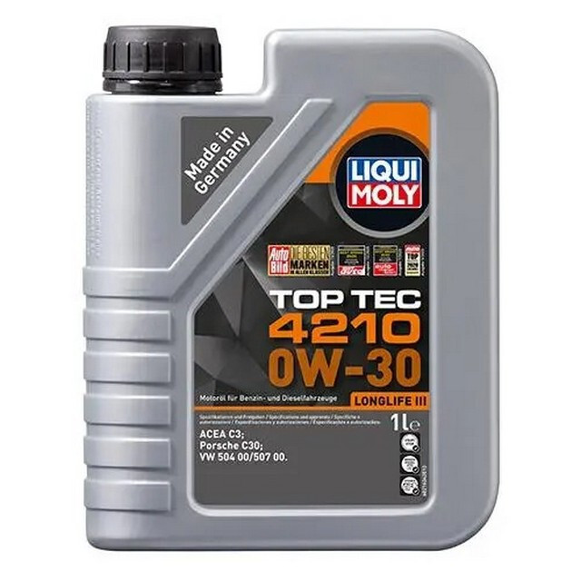 Моторна олія Liqui Moly Top Tec 4210 0W-30 (1л.) Моторна олія Liqui Moly Top Tec 4210 0W-30 (1л.)