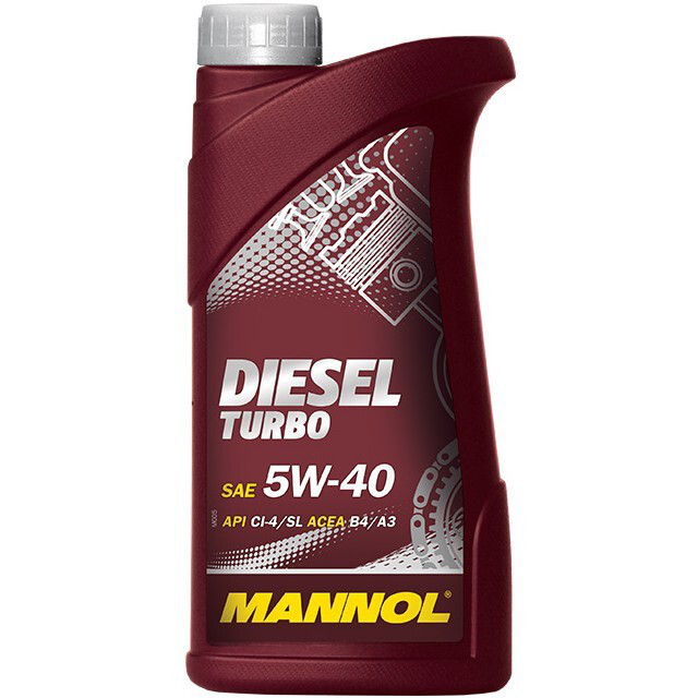 Моторна олива Mannol Diesel Turbo CI-4/SL SAE 5W-40 (1л.)