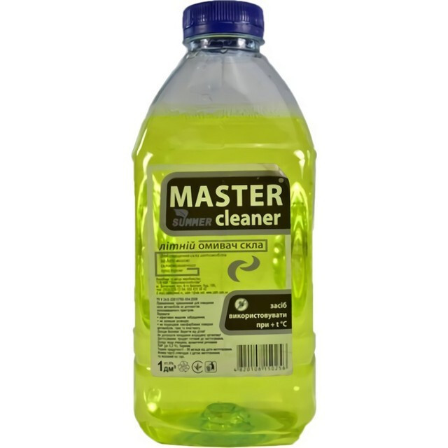 Омивач скла літній Мaster cleaner Цитрус (1л.)