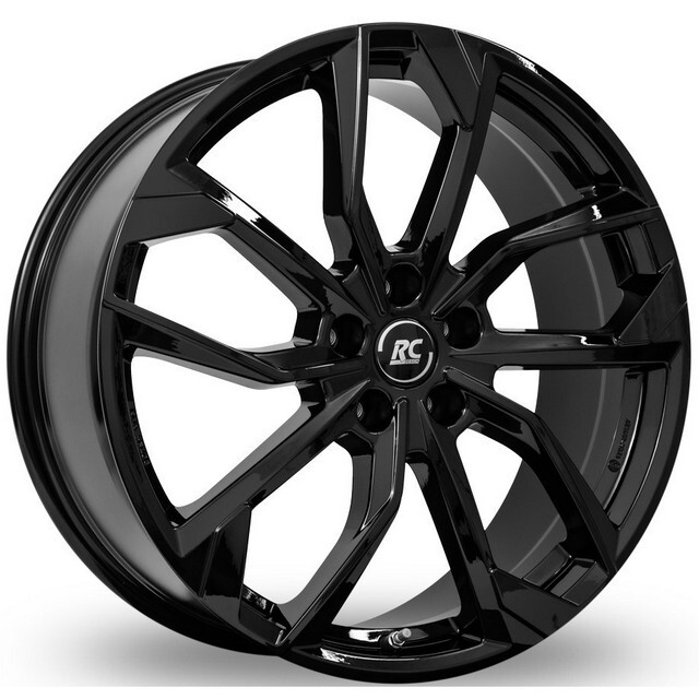 Литі диски RC Design RC-34 R18 W7.5 PCD5x114.3 ET45 DIA66.1 (black)-зображення-1