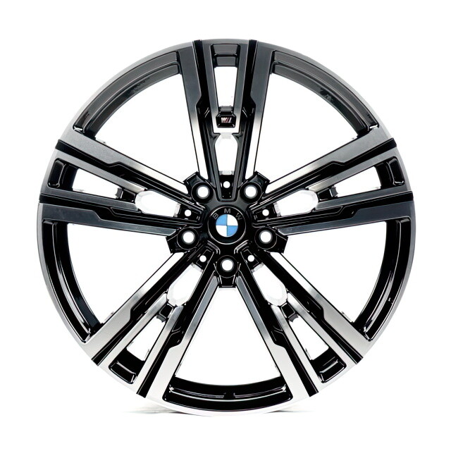 Литі диски Replica BMW (B543) R20 W9.5 PCD5x120 ET41 DIA72.6 (black machined face) Литі диски Replica BMW (B543) R20 W9.5 PCD5x120 ET41 DIA72.6 (black machined face)