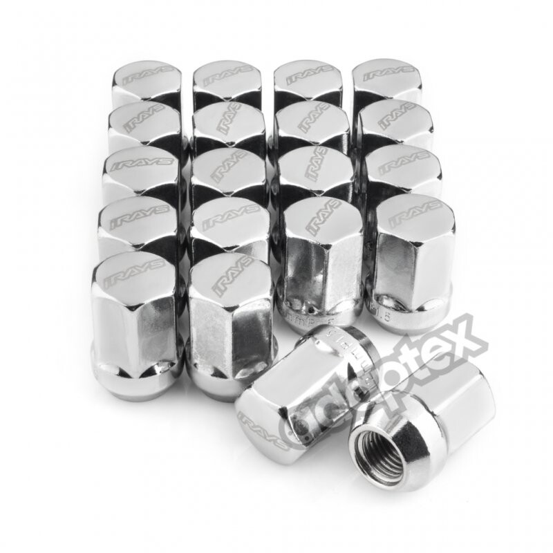 Набір гайок IRAYS M12x1.5x32 Конус Ключ 19 (Хром)