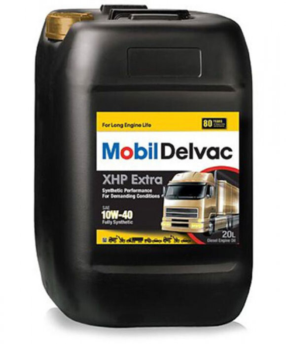 Моторне масло Mobil Delvac XHP EXTRA 10W-40 (20л.)-зображення-1