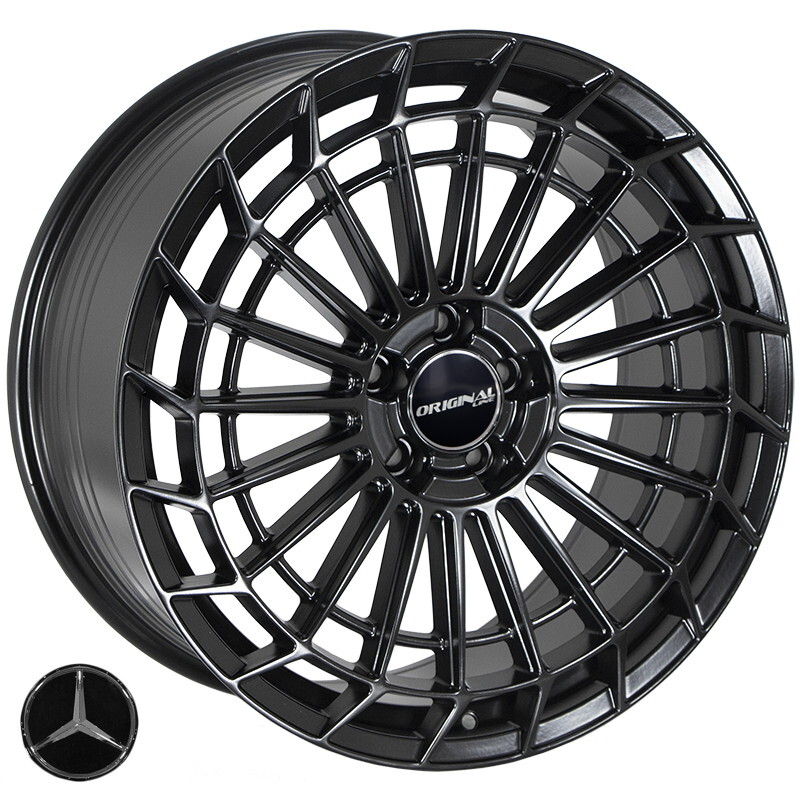 Литі диски ZF FBX162 R21 W9.5 PCD5x112 ET39.5 DIA66.6 (matt black)-зображення-1