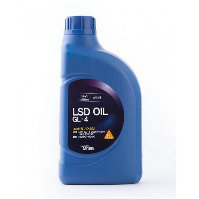 Трансмісійна олія Mobis LSD Oil 85W-90 API GL-4 02100-00100 (1л.)-зображення-1