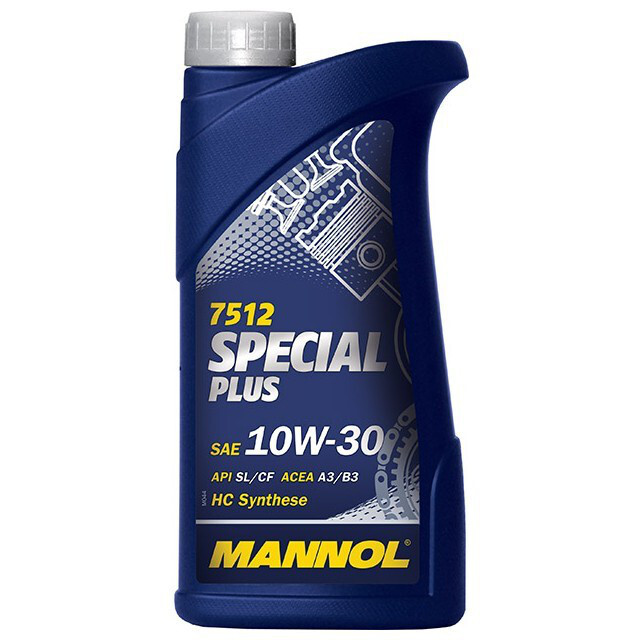 Моторне масло Mannol 7512 Special Plus SL/CF A3/B3 SAE 10W-30 (1л.)