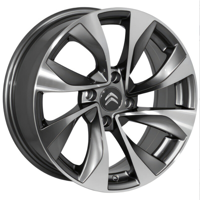Литі диски Replica Peugeot (CT1458) R16 W6.5 PCD4x108 ET17 DIA65.1 (MG) Литі диски Replica Peugeot (CT1458) R16 W6.5 PCD4x108 ET17 DIA65.1 (MG)