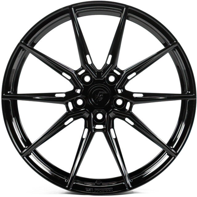 Литі диски WS Forged WS2105 R19 W9.5 PCD5x114.3 ET35 DIA70.5 (gloss black)-зображення-1