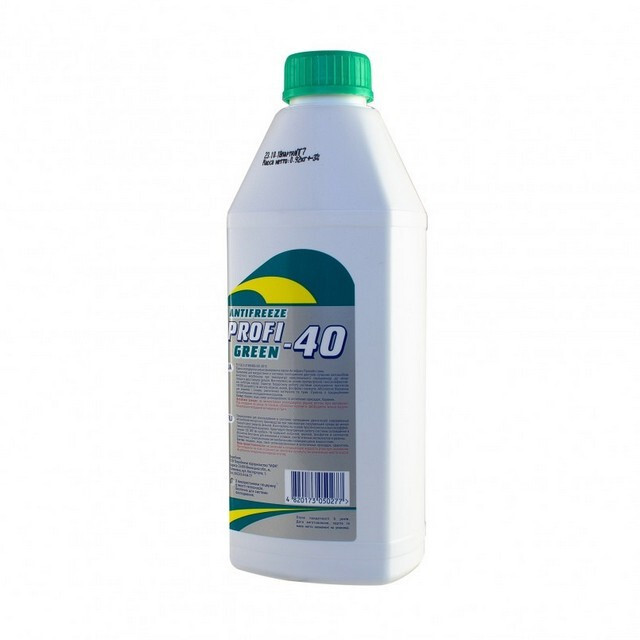 Антифриз PROFI-40 Green (- 30°С ), (1кг.)