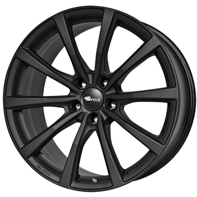 Литі диски Brock B32 R18 W8.5 PCD5x120 ET46 DIA74.1 (matt black)