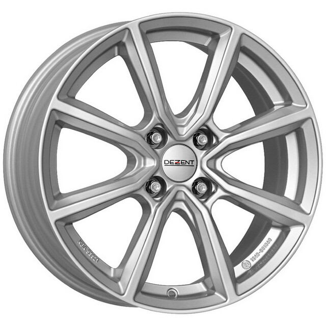 Литі диски Dezent TN R15 W6 PCD4x100 ET38 DIA60.1 (silver)