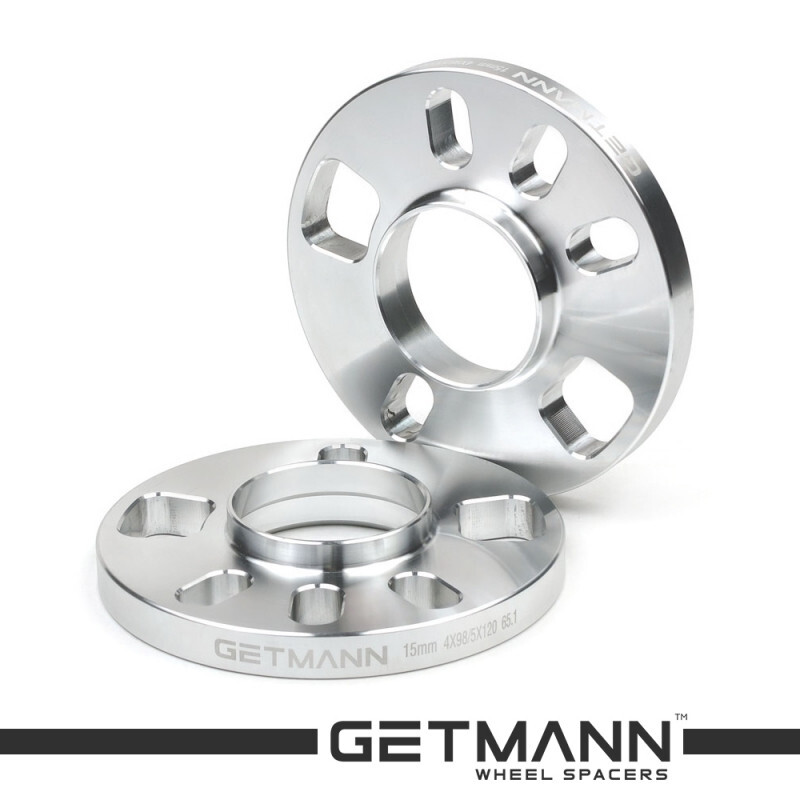 Автомобільне розширювальне кільце (Spacer) GETMANN H=15 мм від PCD4*98 до 5*120 DIA65.1 (Лита)