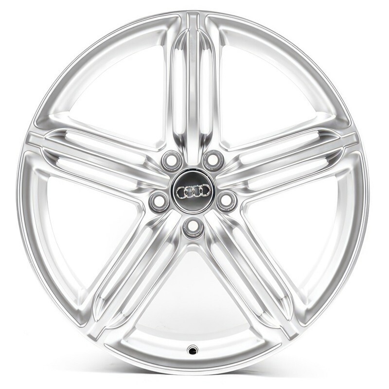Audi (A482) silver Литі диски Replica Audi (A482) R20 W9 PCD5x112 ET37 DIA66.45 (silver)