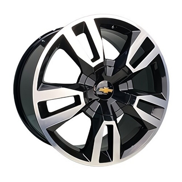 Литі диски Replica Chevrolet (GN7006) R22 W9 PCD6x139.7 ET24 DIA78.1 (BKF)