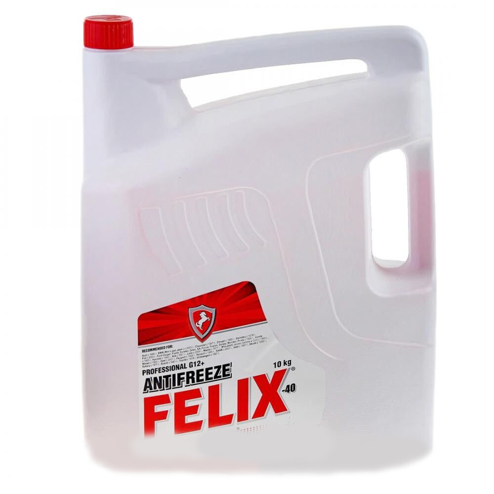 Рідина охолоджуюча антифриз Felix Carbox -40° червоний 10.0 кг (G-12+)