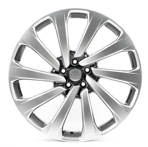 Литі диски Replica Land Rover (LR1610) R23 W9.5 PCD5x120 ET42.5 DIA72.6 (dark gun metal silver)