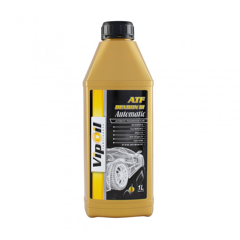 Трансмісійна олія VipOil Automatic ATF Dexron III (1л.)