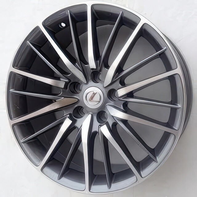 Литі диски Replica Lexus (LX9026) R17 W7.5 PCD5x114.3 ET30 DIA60.1 (black machined face)