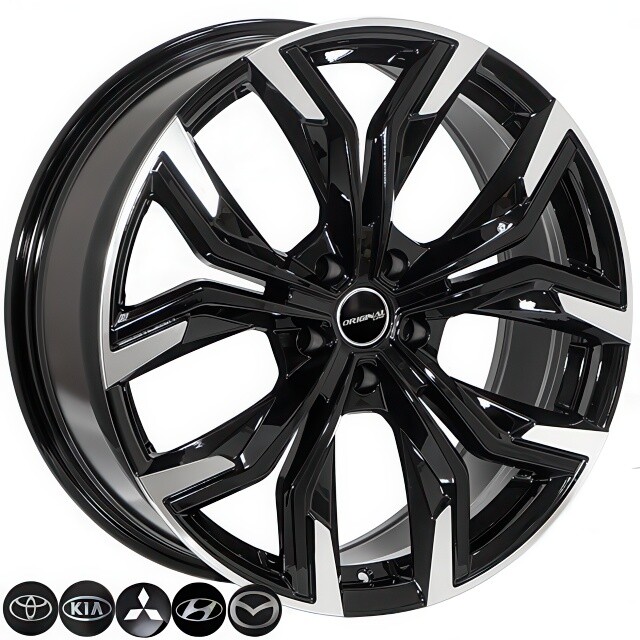 Литі диски ZW YA1133 R20 W8 PCD5x114.3 ET35 DIA67.1 (BP) Литі диски ZW YA1133 R20 W8 PCD5x114.3 ET35 DIA67.1 (BP)