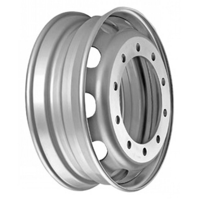 Сталеві диски Steel Jantsa R16 W5.5 PCD6x205 ET126 DIA161 (silver)-зображення-1